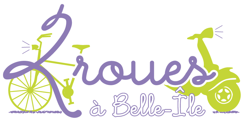 Logo 2 roues à Belle-Île, agence de location